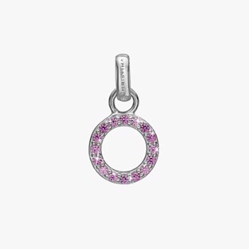 Christina Jewelry Pink CZ Circle halssmycke, model 680-S118pink